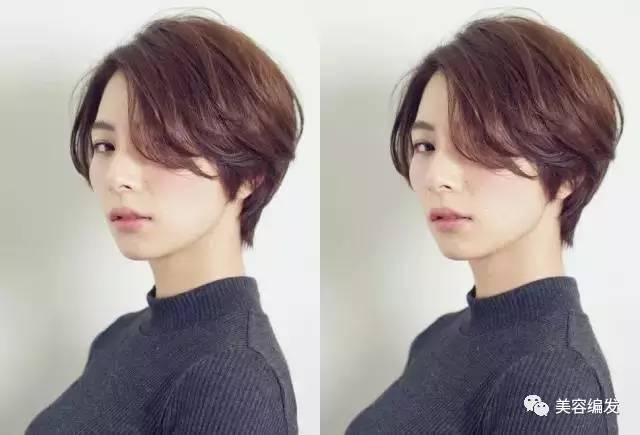 最新流行女生短发发型图片汇总
